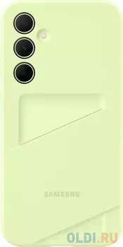 Чехол (клип-кейс) Samsung для Samsung Galaxy A35 Card Slot Case A35 лайм (EF-OA356TMEGRU)