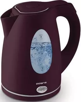 Чайник Polaris PWK 1575CL бордовый 2200 Вт,1.5 л, пластик