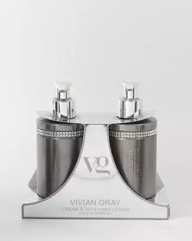 Набор Grey Crystals: жидкое мыло и крем д/рук, 2х250 мл
