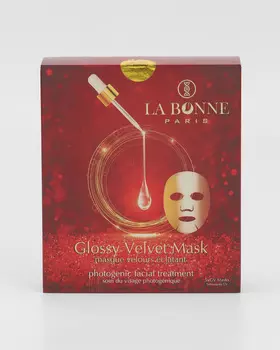 Восстанавливающая маска для лица Glossy Velvet, 5 шт.