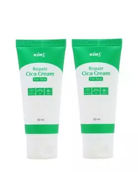 Восстанавливающий крем для лица Cica, 2 шт