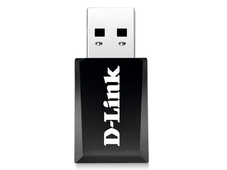 Адаптер Wi-Fi D-link DWA-182, 802.11a/b/g/n/ac, 2.4 / 5 ГГц, до 867 Мбит/с, USB (DWA-182/RU/E1A)