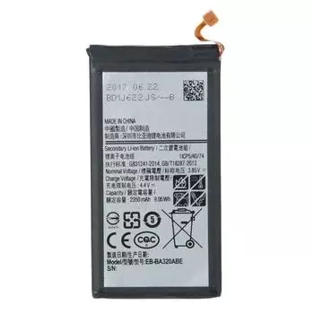 Аккумулятор A320F/EB-BA320ABE для Samsung Galaxy A3 (2017) SM-A320F, 3.85V, 2350mAh