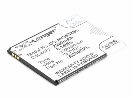 Аккумулятор CameronSino CS-AVS532SL для Archos 50c Platinum (AC50CPL), Li-Ion, 2200, 3.7V (P104.00813)