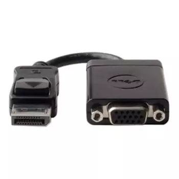 Адаптер-переходник DisplayPort(20M)-VGA(15F), черный DELL (470-ABEL)