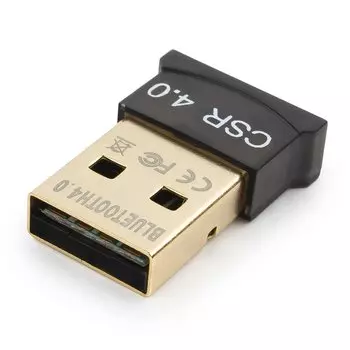 Адаптер Bluetooth GEMBIRD BTD-MINI5, до 24 Мбит/с, 8 дБм, USB