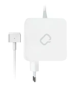 Адаптер питания ноутбука сетевой Qumo Charger 0023 для Apple MacBook Pro 13" (2012-2015)/Air (2012-2017), 65Вт, белый (30024)