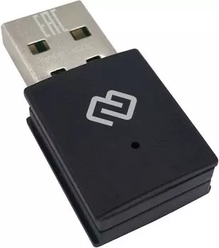 Адаптер Wi-Fi+Bluetooth DIGMA DWA-BT5-AC600C, 802.11a/b/g/n/ac, 2.4 / 5 ГГц, до 433 Мбит/с, USB