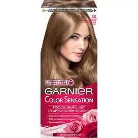 Краска для волос Garnier Color Sensation Роскошь цвета 7.0 Изысканный золотистый топаз