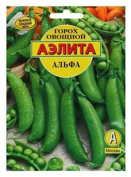 Семена горох "Альфа", лущильный, 25 г