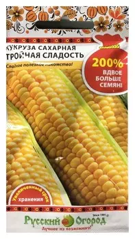 Семена. кукуруза сахарная "Тройная сладость" (Вес: 8 г)
