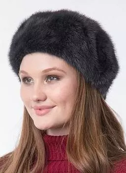 Берет из норки 62/1, КАЛЯЕВ