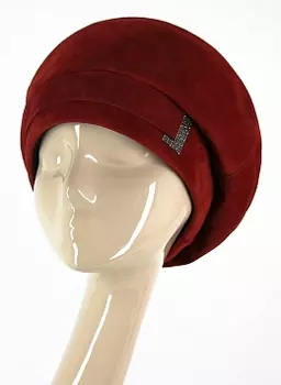 Берет из замши 17, КАЛЯЕВ
