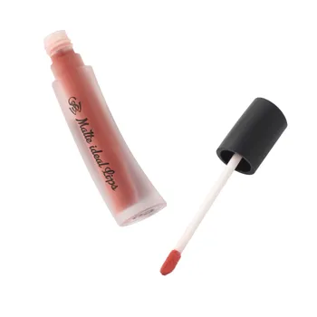 Матовая жидкая помада Matte ideal Lips SHINEWELL, тон 03 (коричневая карамель), 4 г.
