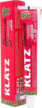 Зубная паста Klatz Glamour Only Земляничный смузи без фтора 75мл