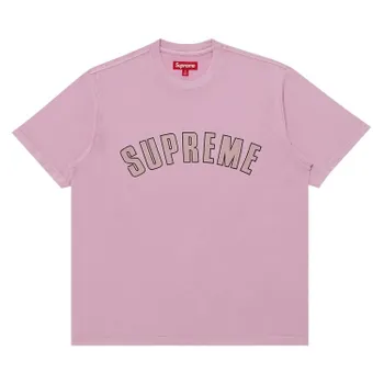 Топ Supreme Cracked Arc Short-Sleeve Top, розовый
