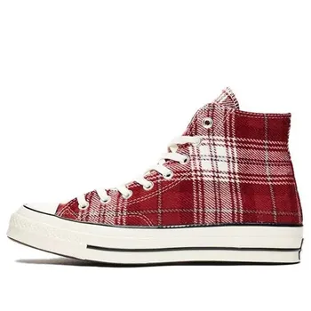 Кроссовки chuck taylor all star 70 hi 'plaid pack' Converse, красный