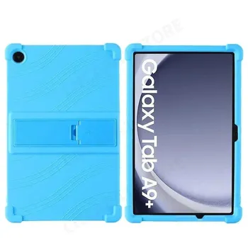 Утолщенный силиконовый чехол для Samsung Galaxy Tab A9 Plus SM-X210 X216B, защитный чехол для планшета Galaxy Tab A9 + 11 дюймов, чехол для планшета Tab A9 Plus 11 Inch красный