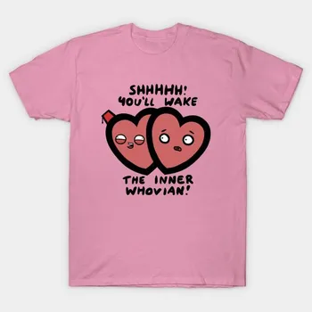 Футболка женская The Inner Whovian Harajuku Print Kawaii футболка летняя женская футболка с коротким рукавом топ футболка S