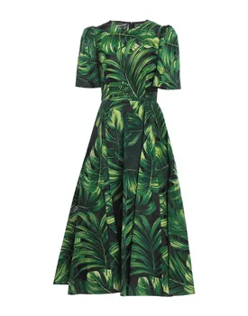 Платье Dolce&Gabbana, зеленый