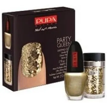 Набор для дизайна ногтей Party Queen Gold Tone Pupa Milano
