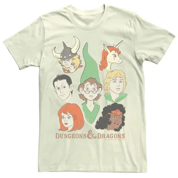 Мужская футболка Dungeons & Dragons Group Shot Licensed Character