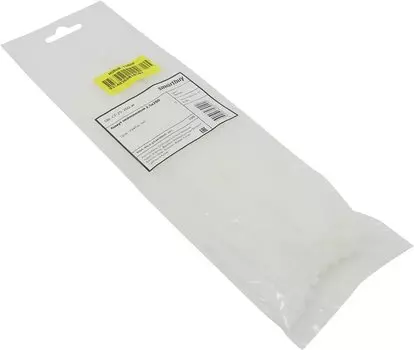 Стяжка Smartbuy, 2.5 мм x 200 мм, 100 шт., белый (SBE-CT-25-200-w)