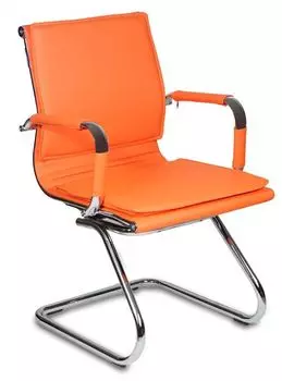Стул офисный Бюрократ CH-993-Low-V, оранжевый (CH-993-LOW-V/ORANGE)