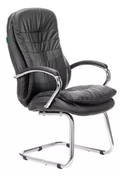 Стул офисный Бюрократ T-9950AV, черный (T-9950AV/BLACK-PU)