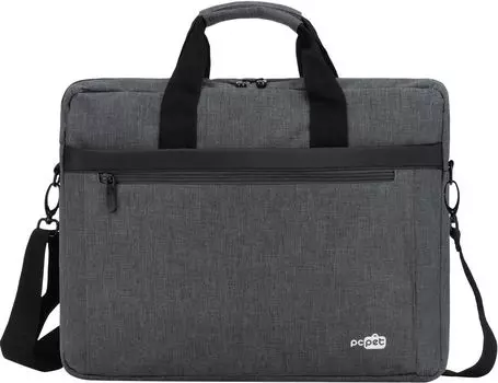 Сумка для ноутбука 15.6" PC PET PCP15B4GY, темно-серый (PCP15B4GY)