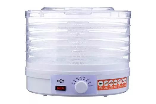 Сушилка для овощей и фруктов Olto HD-30, 250Вт, 35-70 °C, белый