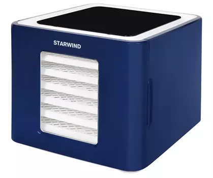 Сушилка для овощей и фруктов STARWIND SFD6430 400Вт, 35-70 °C, синий (SFD6430)
