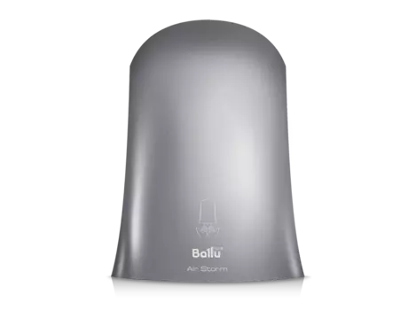 Сушилка для рук Ballu BAHD-1000AS, 1 кВт, 33 м/с, автовключение, хром (НС-1135450)