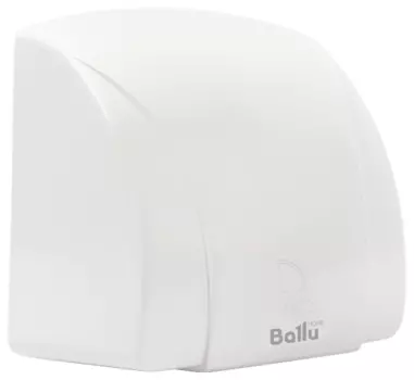 Сушилка для рук Ballu BAHD-1800, 1.8кВт, 18 м/с, автовключение, антивандальная, белый