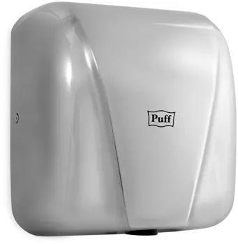 Сушилка для рук Puff 8800C, 1.8 кВт, 95 м/с, автовключение, антивандальная, хром (1401.392)