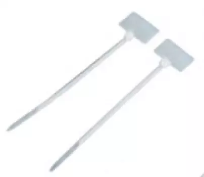 Стяжка с площадкой TWT TWT-CVM-100, 2.5 мм x 100 мм, 100 шт., белый