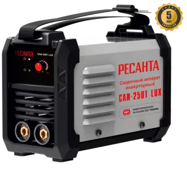 Сварочный аппарат Ресанта САИ-250Т LUX, MMA, инверторный, MMA (10А-250А), 140 В-260 В (65/72)