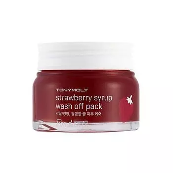 Клубничная маска для лица Tony Moly Fondante Strawberry Syrup Wash Off Pack