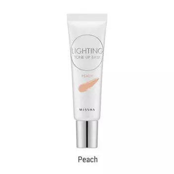 Корректирующая основа под макияж MISSHA Lighting Tone Up Base SPF30 PA++ PEACH