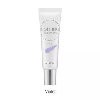 Корректирующая основа под макияж MISSHA Lighting Tone Up Base SPF30 PA++ VIOLET