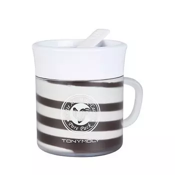Кофейная маска для лица сужающая поры Tony Moly Latte Art Milk Cacao Pore Pack