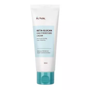 Увлажняющий крем для лица с бета-глюканом iUnik Beta Glucan Daily Moisture Cream