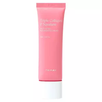 Питательный антивозрастной крем Trimay Triple Collagen P.Squalane Anti-Aging Nourishing Cream