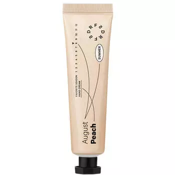 Парфюмированный крем для рук с аллантоином DR.F5 Favorite Season Hand Cream August Peach