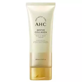 Парфюмированный крем с коллагеном для шеи и тела AHC Aesthe Collagen Neck & Body Cream