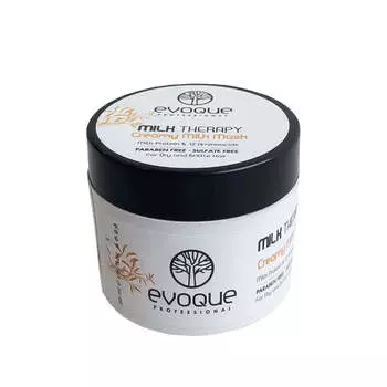 Восстанавливающая крем-маска для волос с молочными протеинами Evoque Milk Therapy Creamy Milk Mask 50 мл