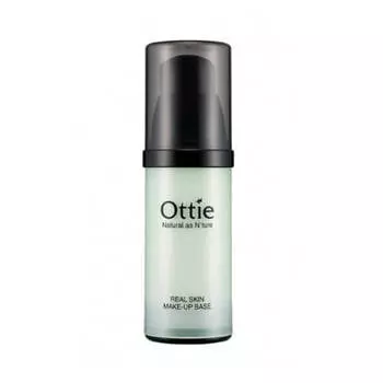 Кремово-пудровая увлажняющая база под макияж Ottie Real Skin Make-Up Base - Green (Мятный)
