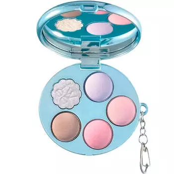 Компактная палетка теней для век fwee Pocket Eye Palette EP01 Candy Floss