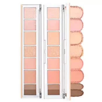 Компактная палетка теней для век Peripera All Take Mood Palette 001 Whisper Of Spring Coral