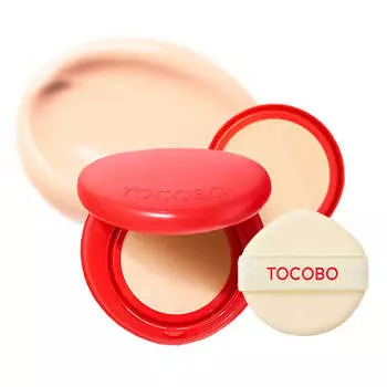 Кушон с натуральным сияющим финишем Tocobo Apple Dewy Fit Cushion SPF50+ PA++++ 19 Cream